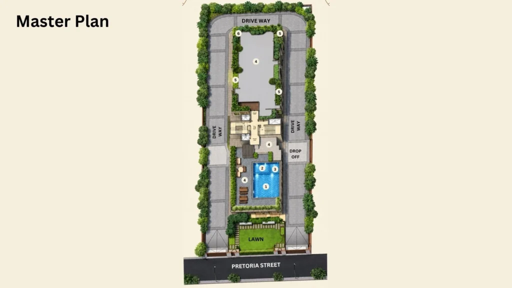 ps the balmoral kolkata Master Plan