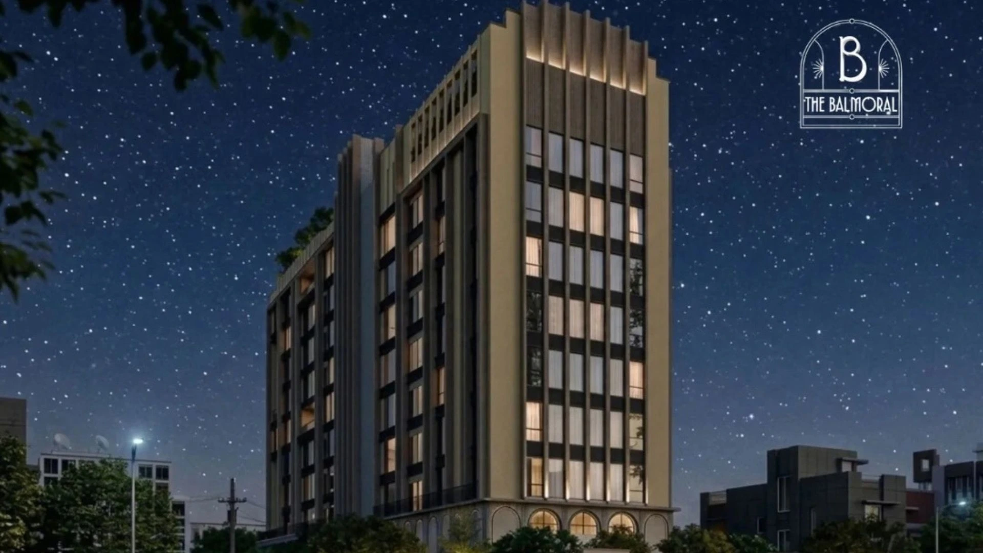 ps the balmoral building night view